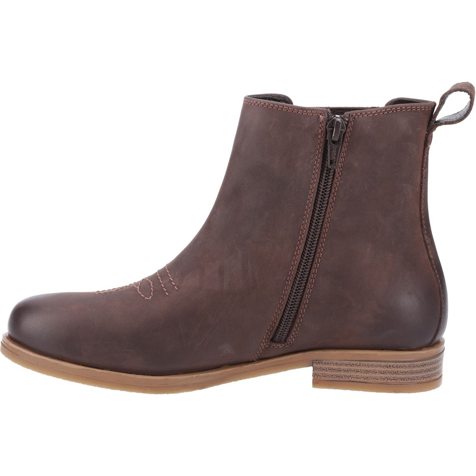 Cotswold Didbrook Bottes En Cuir Marron Pour Femmes