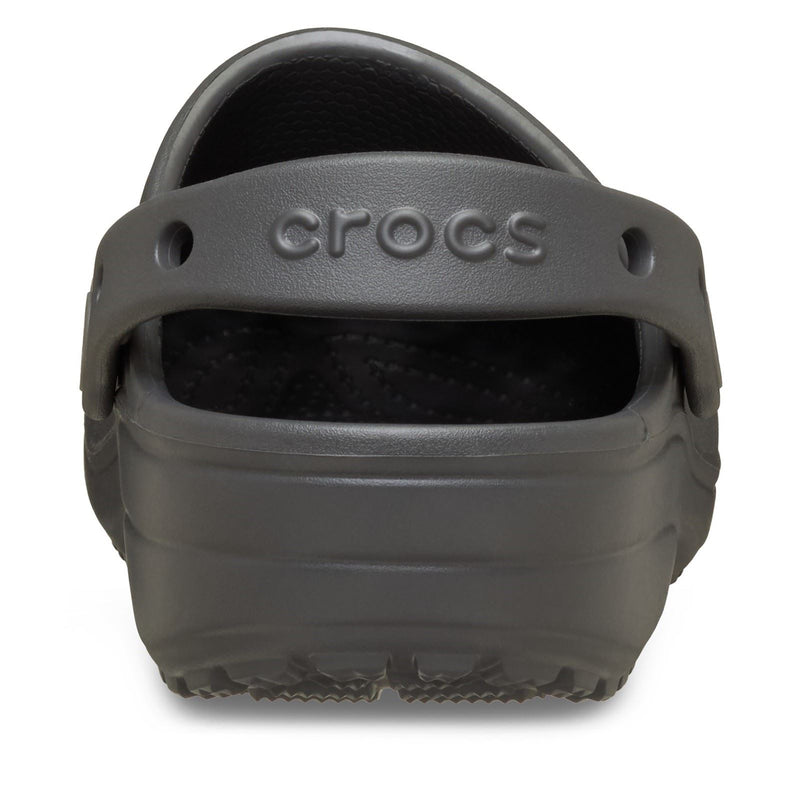 Crocs Classic Floral Cut Out Sabots De Plage Noirs En Thermoplastique