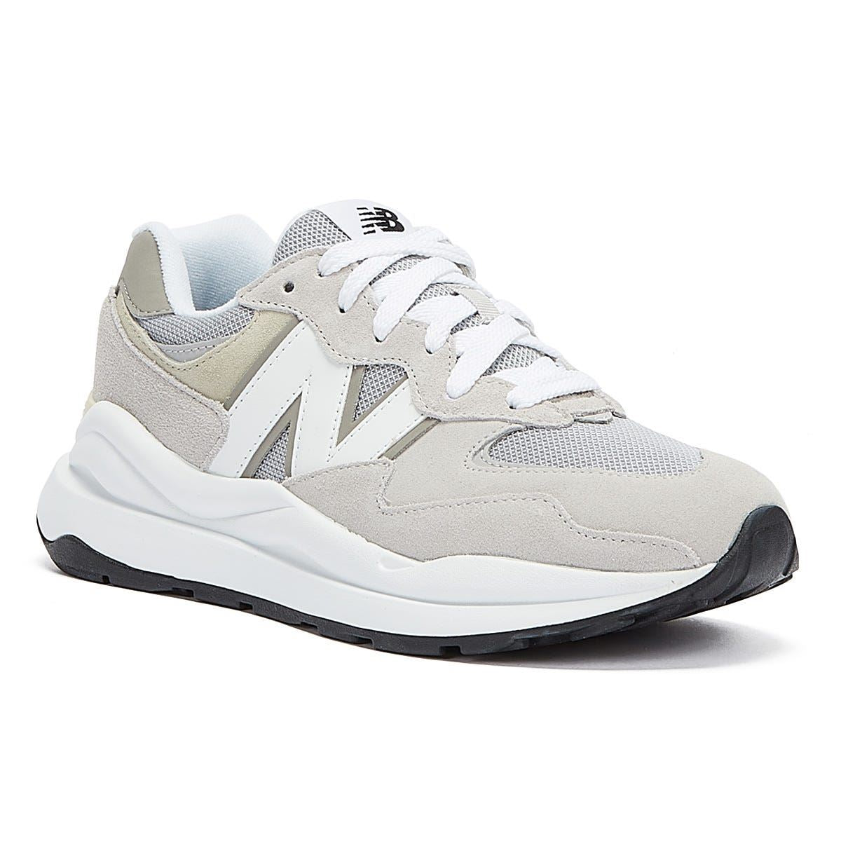 New Balance Baskets Grises Et Blanches 57/40