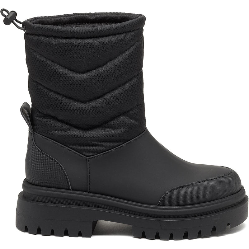 Rocket Dog Dita Bottes Noires En Tissu Pour Femmes