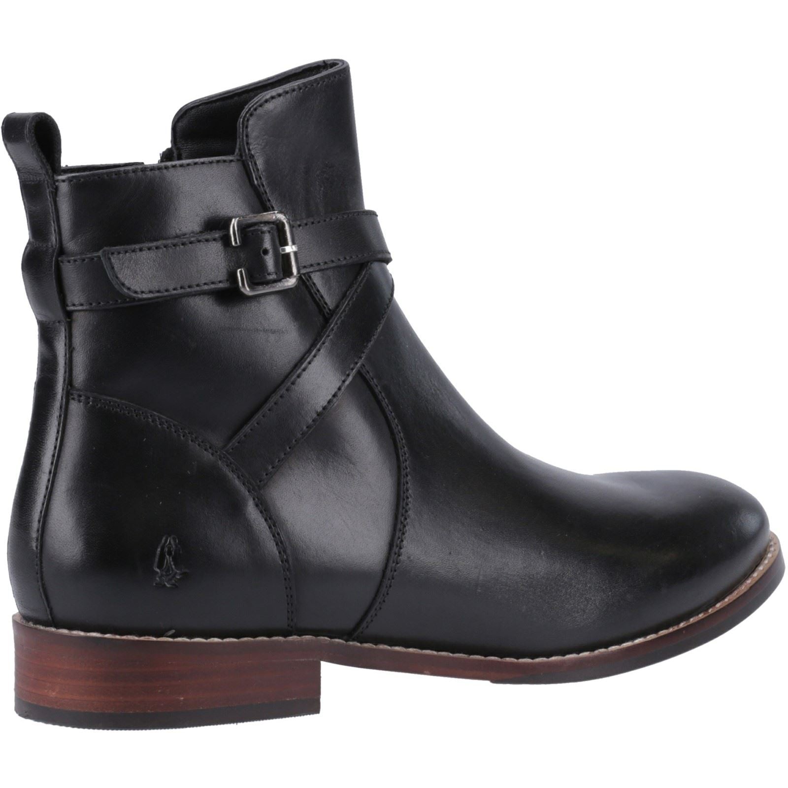 Hush Puppies Cassidy Bottes En Daim Noir Pour Femmes