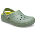 Crocs Classic Lined Sabots En Mousse Unisexes Pour Enfants En Thermoplastique