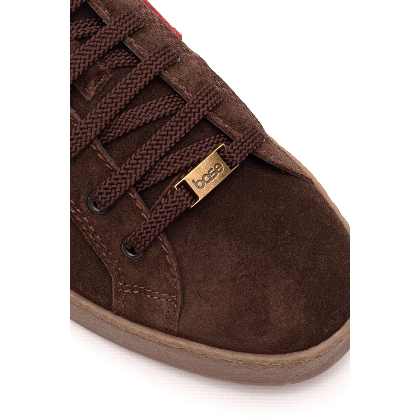 Base London Hopper Baskets En Cuir Marron Pour Hommes