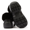 Crocs Sabots À Semelle Crantée Pour Femmes Couleur Noir
