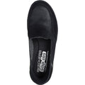 Skechers Reggae Fest 2.0 Classically Sneakers Noires Pour Femmes En Textile