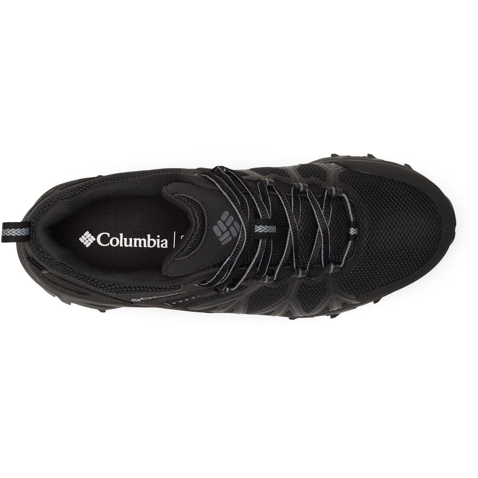 Columbia Peakfreak II Outdry Chaussures De Randonnée Noires Pour Hommes En Polyester
