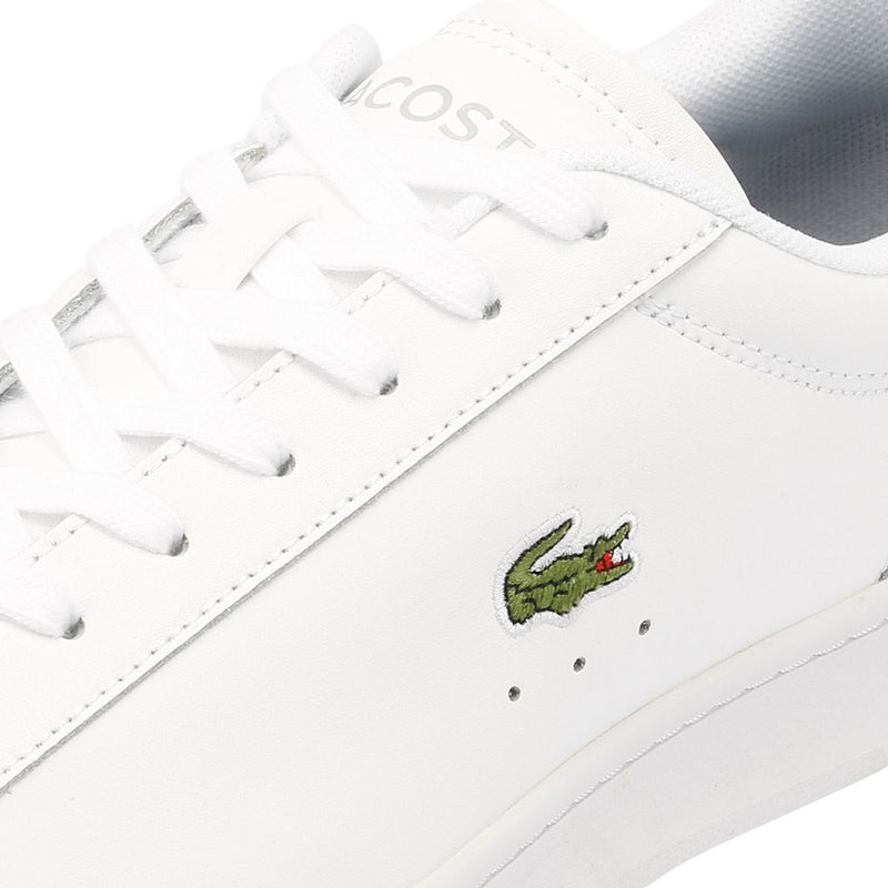 Lacoste Carnaby Baskets Blanches En Cuir Pour Hommes