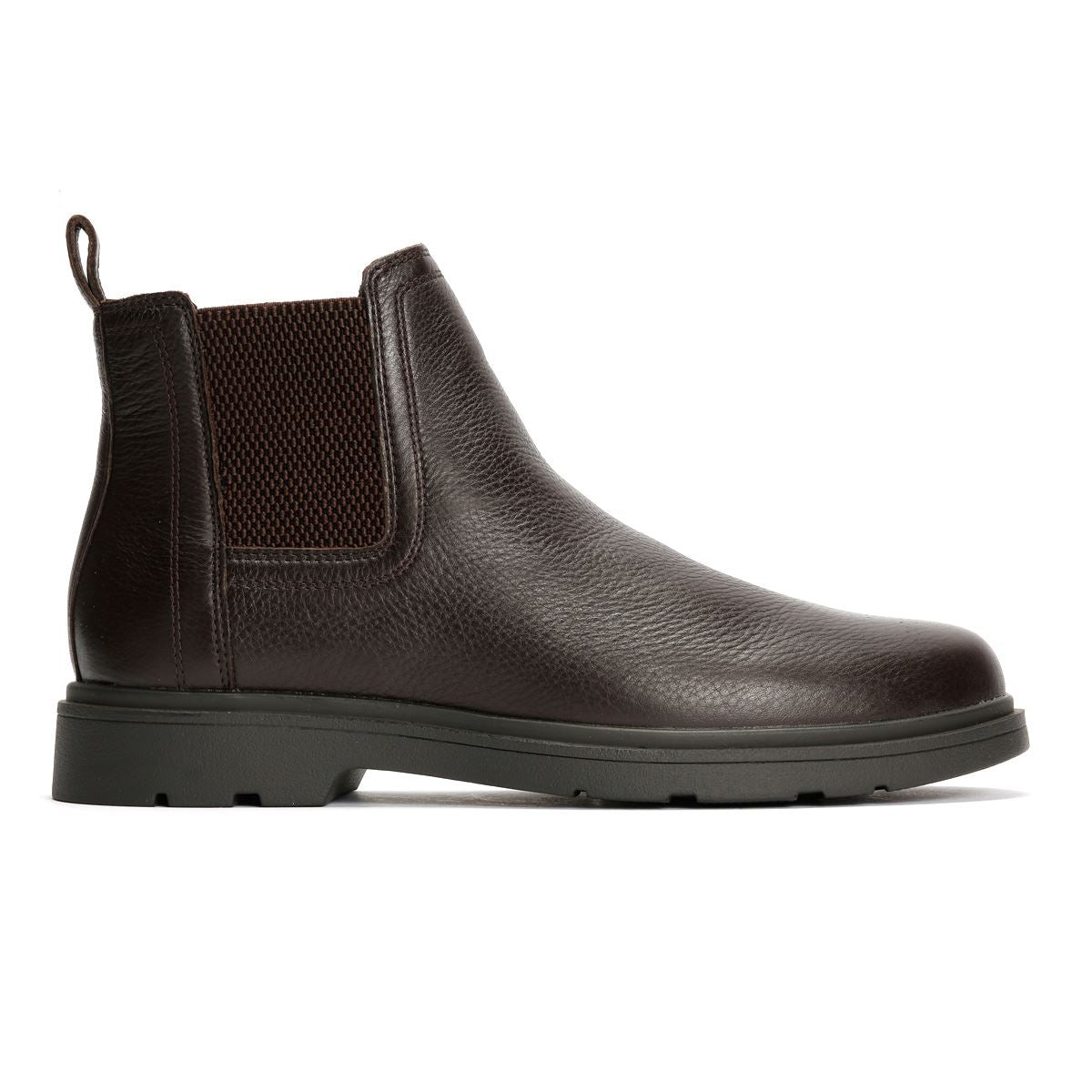 Geox Spherica EC1 C Tumble Bottes En Cuir Pour Hommes Marron