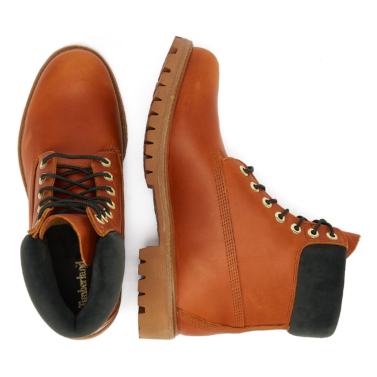 Timberland Bottes Premium Pour Homme En Cuir Beige De 6 Pouces