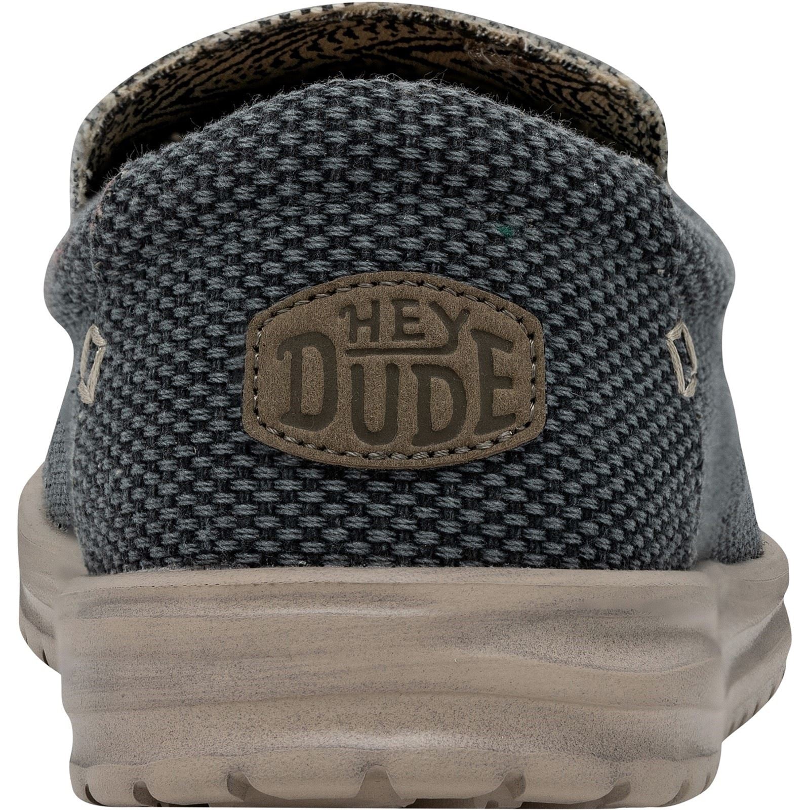 HEYDUDE Mikka Braided Mocassins En Textile Bleu Marine Pour Hommes
