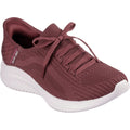 Skechers Ultra Flex 3.0 Brilliant Path Baskets En Toile Pour Femmes Couleur Bordeaux