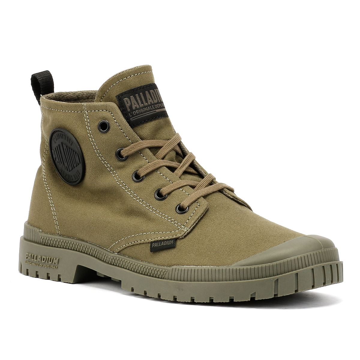 Palladium SP20 Hi CVS Bottes Vertes En Toile