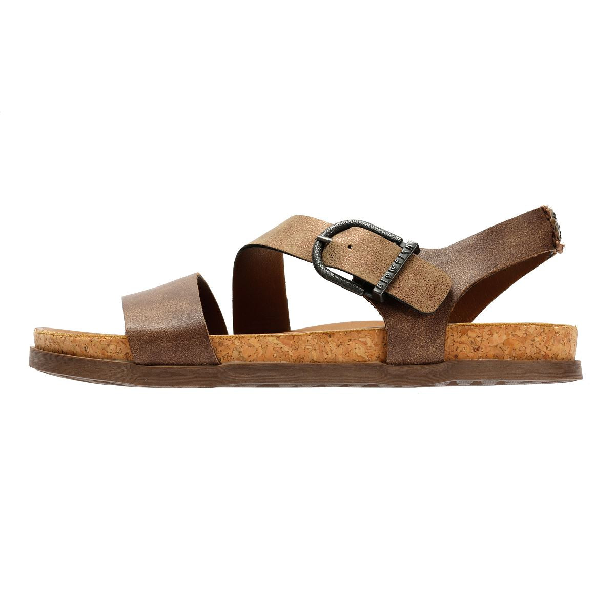 Blowfish Malibu Lance Sandales Brunes Pour Femmes