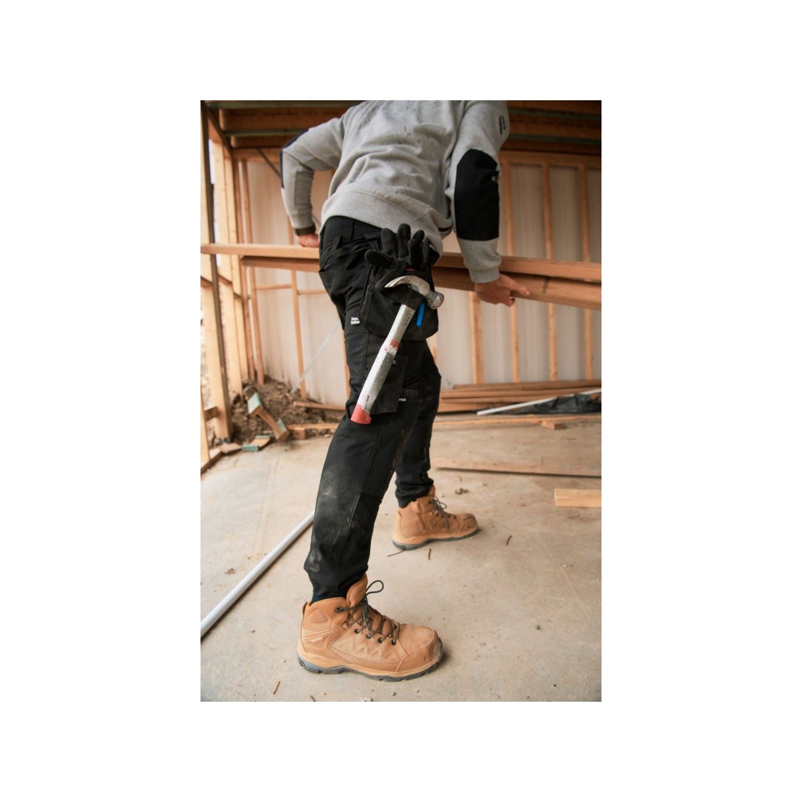 Hard Yakka Bottes De Sécurité Atomic En Cuir De Blé