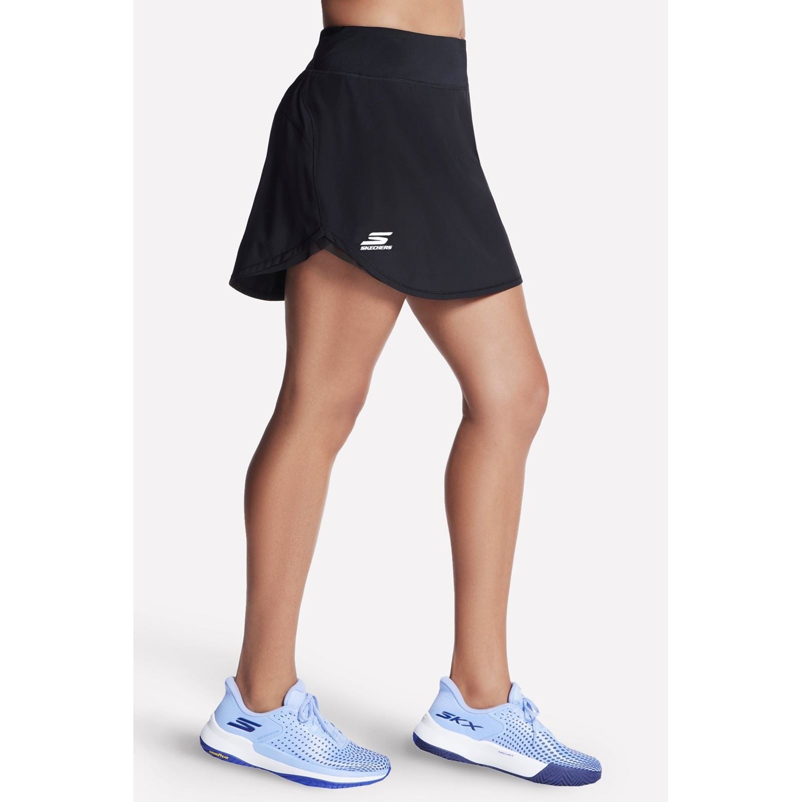 Skechers Performance Court Jupes-Short Noires Pour Femmes