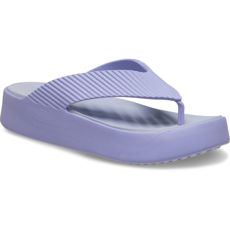 Crocs Getaway Platform Sandales Violettes Mystiques Pour Femmes En Thermoplastique