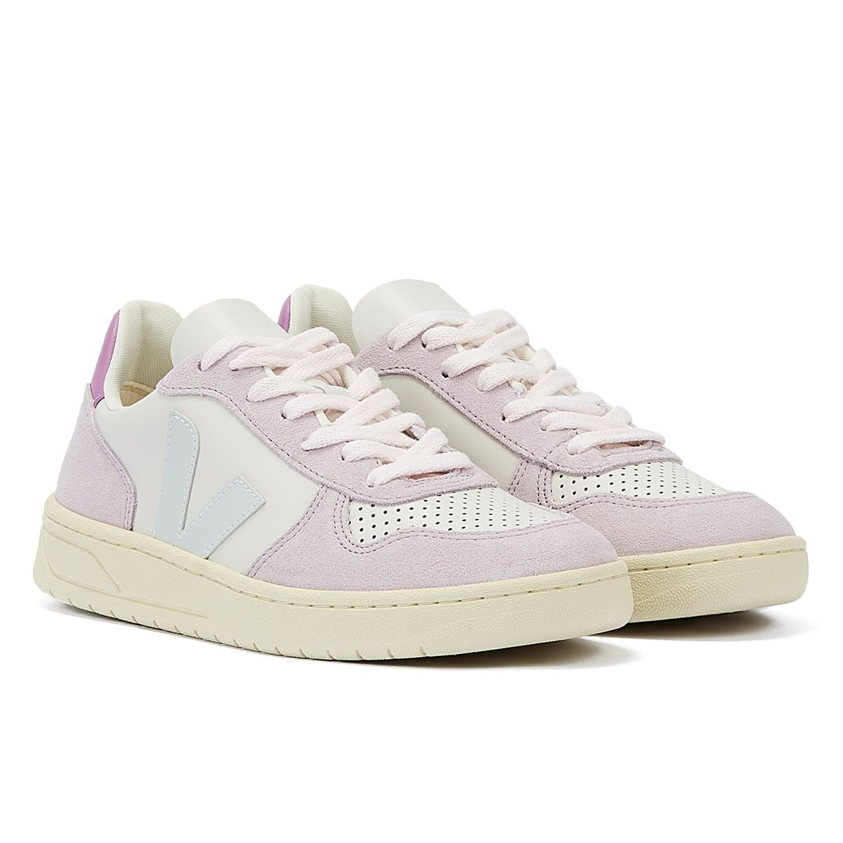 Veja V-10 Baskets Pour Femmes Menthol/Parme