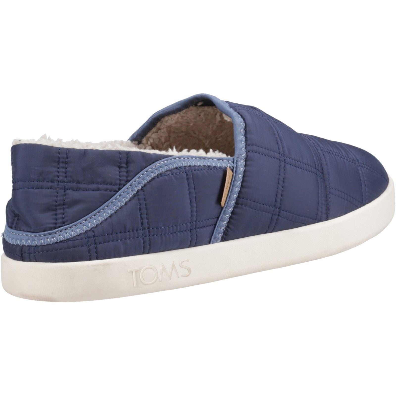 TOMS Camden Chaussons En Polyester Pour Hommes En Bleu Marine