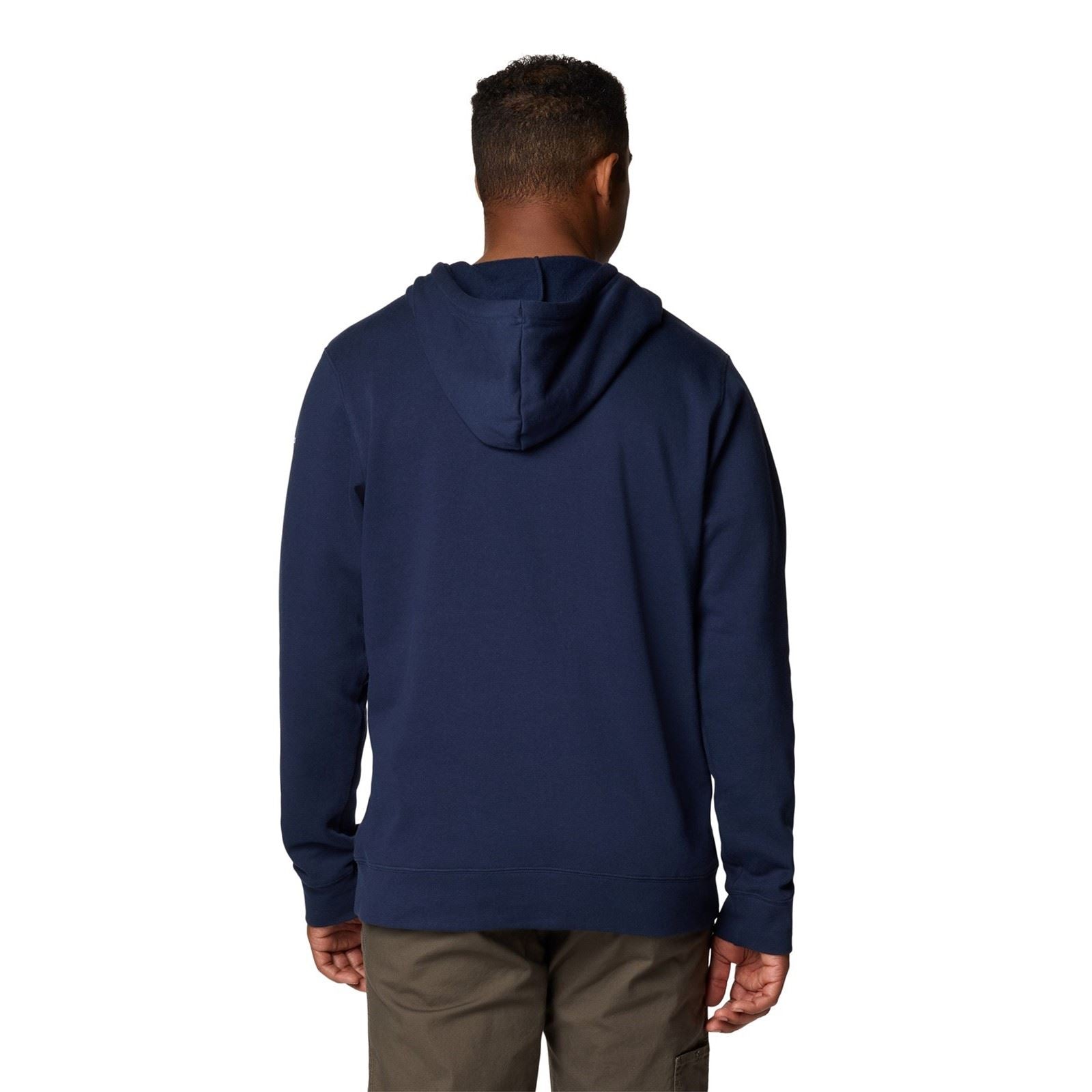 Columbia Columbia Trek Sweat À Capuche Bleu En Coton Pour Homme Trek