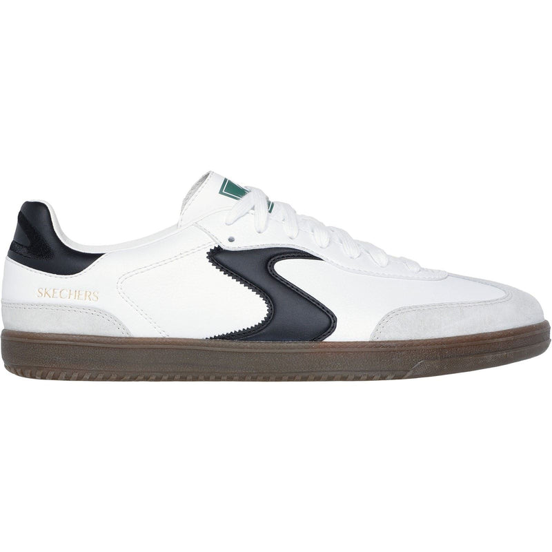 Skechers Hotshot Pyke Baskets Blanches/Noires Synthétiques Pour Homme