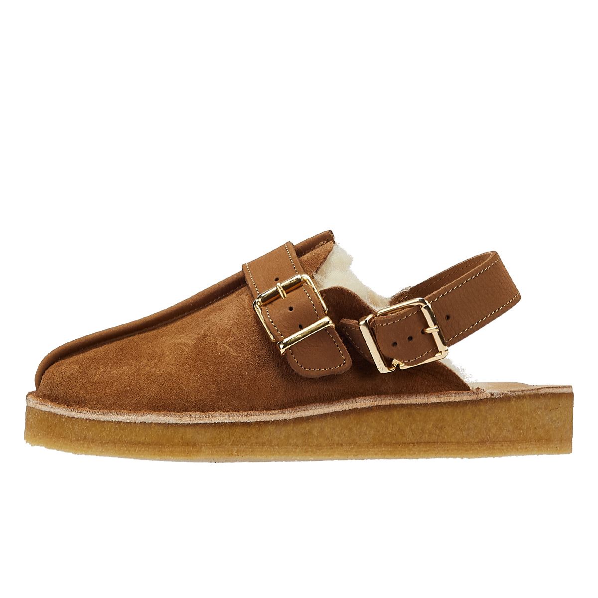 Clarks Originals Trek Mule Sling Doublée Pour Femmes Chaussures Confort Caramel