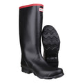 Hunter Argyll Full Knee Bottes En Caoutchouc Noires Wellington