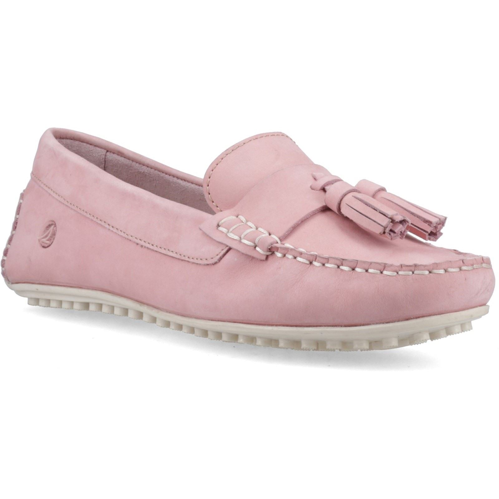 Sperry Salvador Slip On Mocassins En Nubuck Pour Femmes Roses