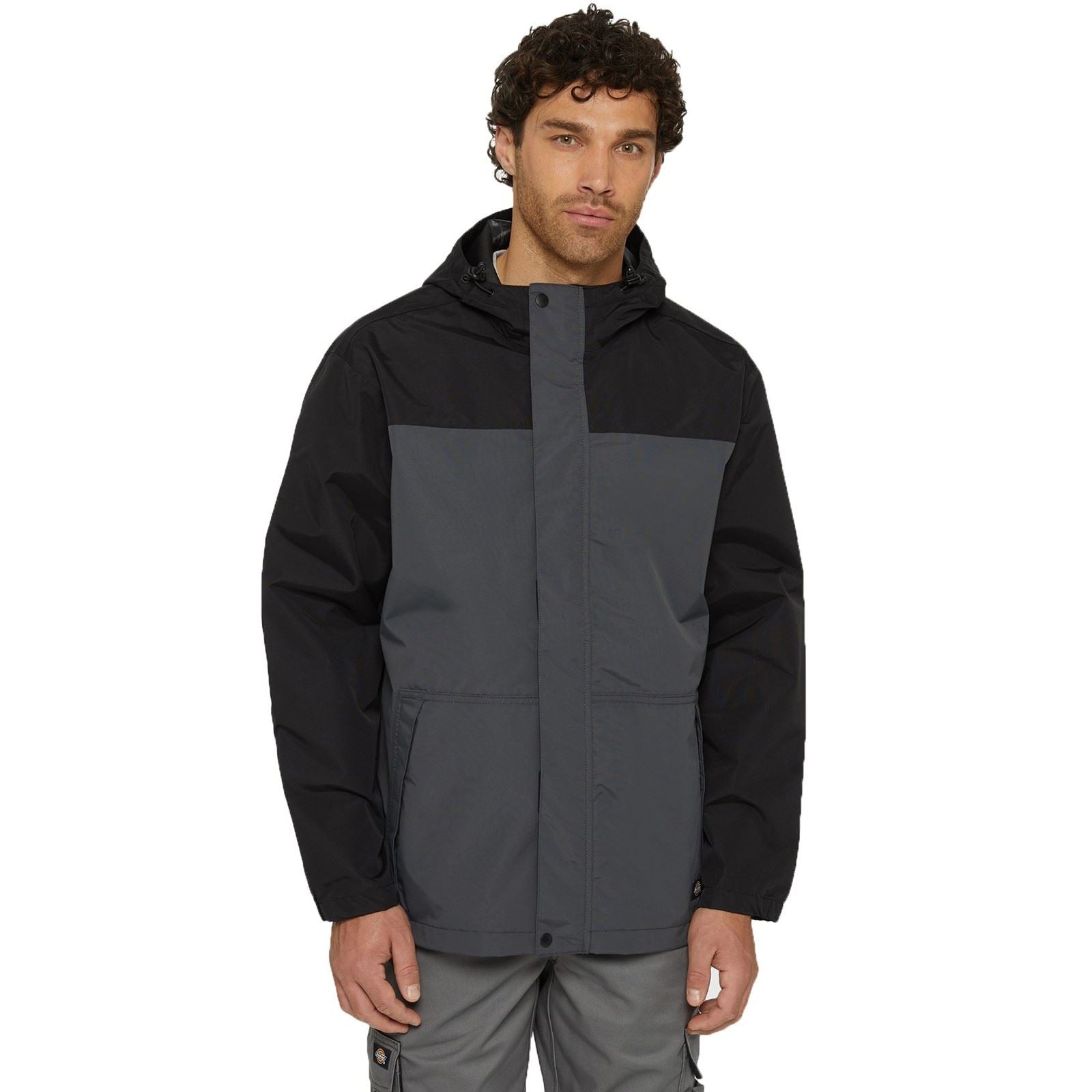 Dickies Waterproof Veste De Pluie Grise Pour Homme