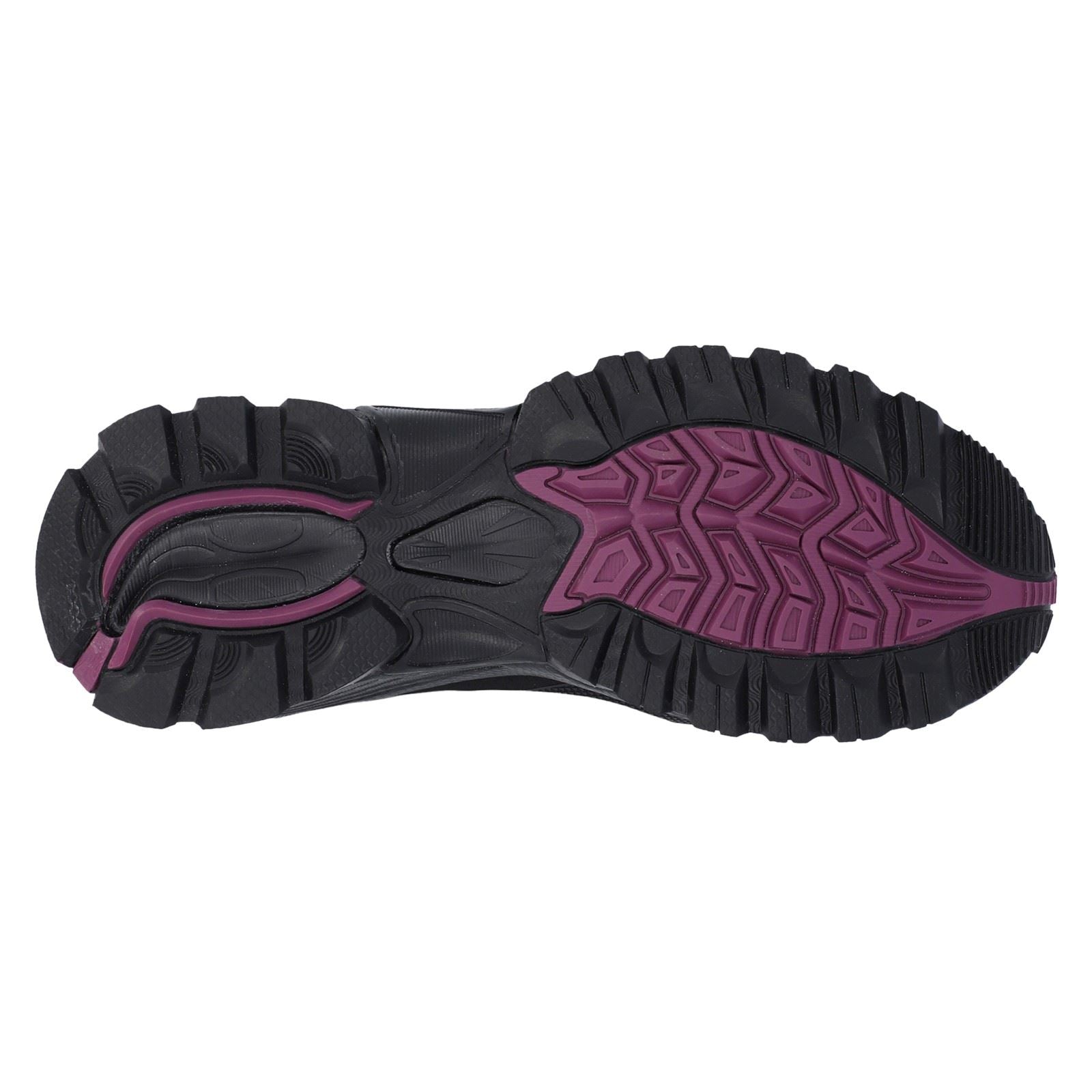 Hi-Tec Jackdaw Mid WP Bottes De Randonnée Pour Femmes En Polyester Noir/bordeaux