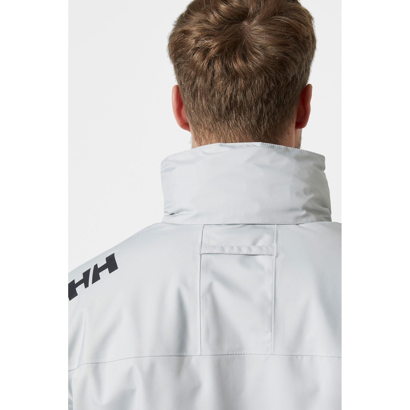 Helly Hansen Sport Crew Hooded Midlayer Sailing 2.1 Veste De Navigation Grise Pour Homme
