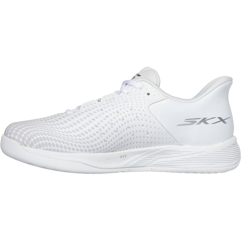 Skechers Performance Slip-ins Relaxed Fit Viper Court Reload Baskets Blanches En Polyuréthane Pour Femme