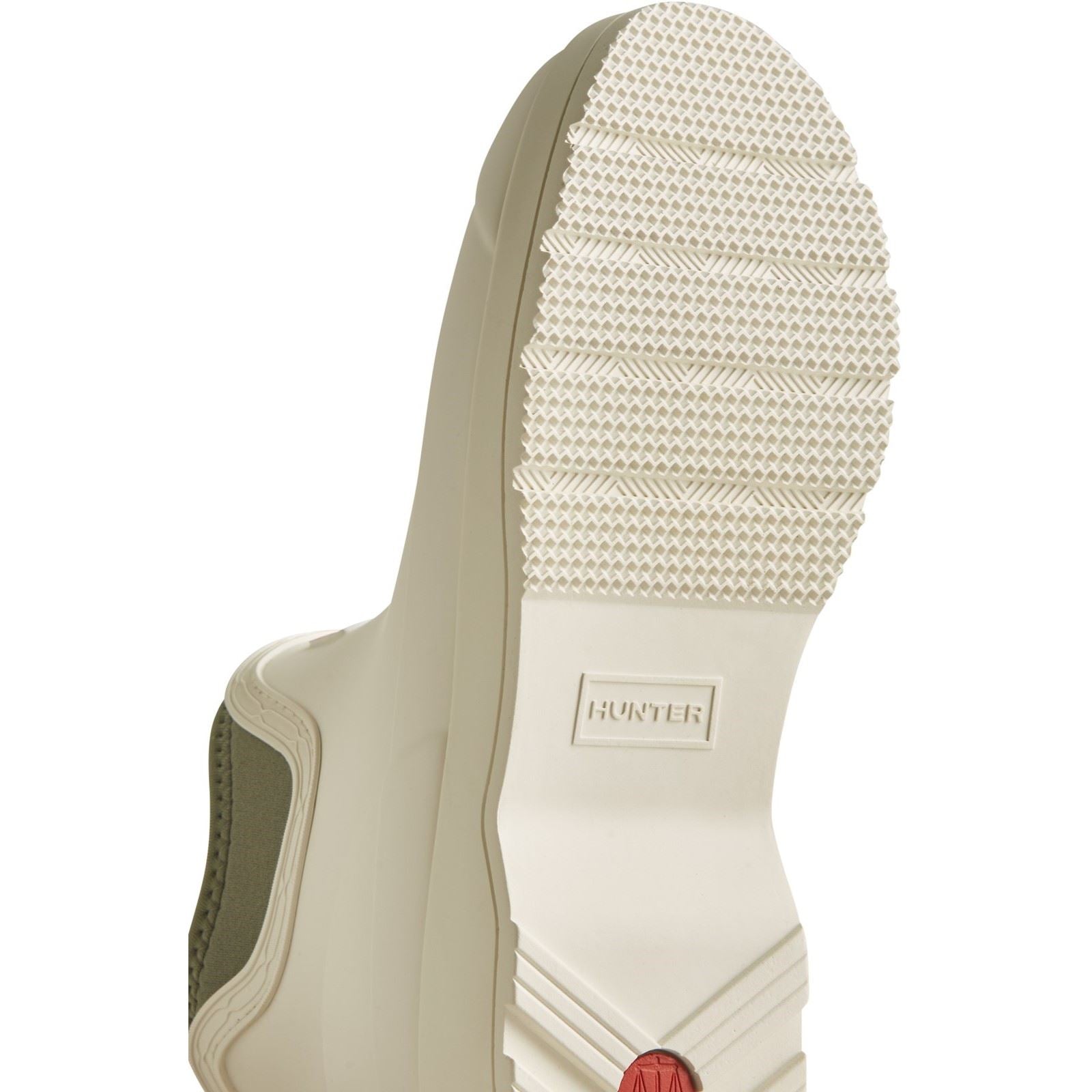 Hunter Play Chelsea Bottes En Caoutchouc Blanches Ombrées Pour Femme