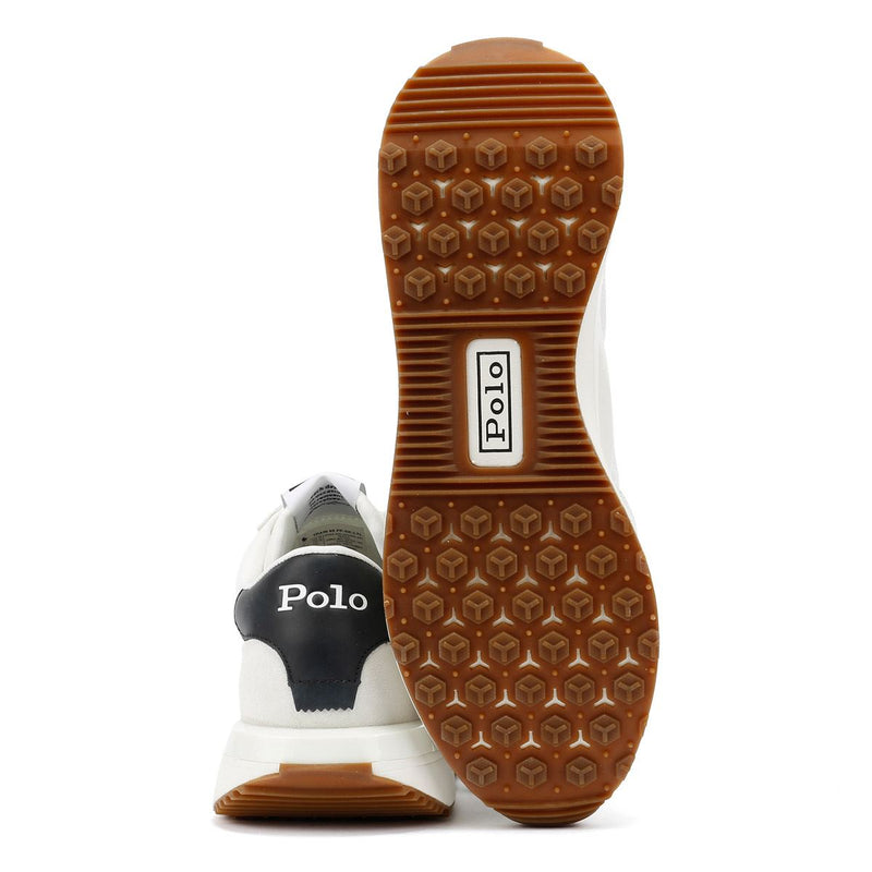 Polo Ralph Lauren Train 89 Baskets Blanches Pour Homme