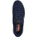 Skechers Bounder 2.0 Emerged Baskets Homme En Toile Bleu Marine