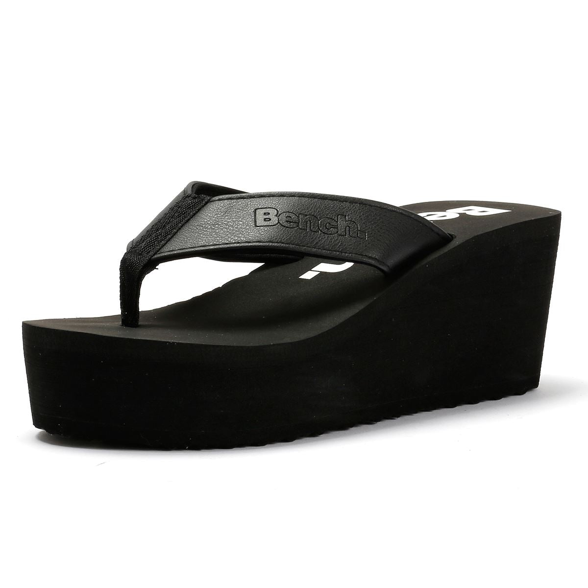 Bench Vacay Sandales Érivées Noires Pour Femmes