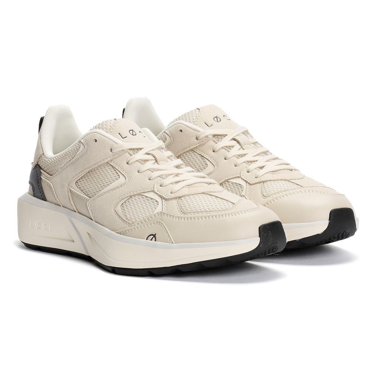 LØCI VØLT Chaussures De Sport Beige En Plastique