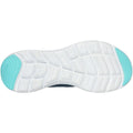 Skechers Flex Appeal 5.0 Chaussures De Sport Pour Femmes En Textile Bleu Marine/bleu.