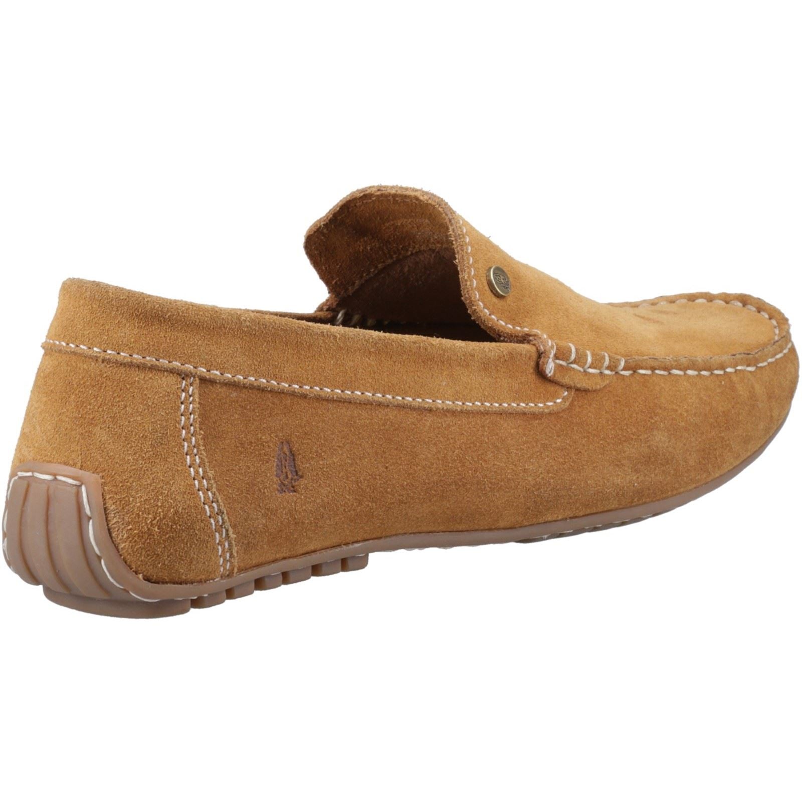 Hush Puppies Ralph Suede Mocassins Pour Hommes En Cuir Couleur Fauve