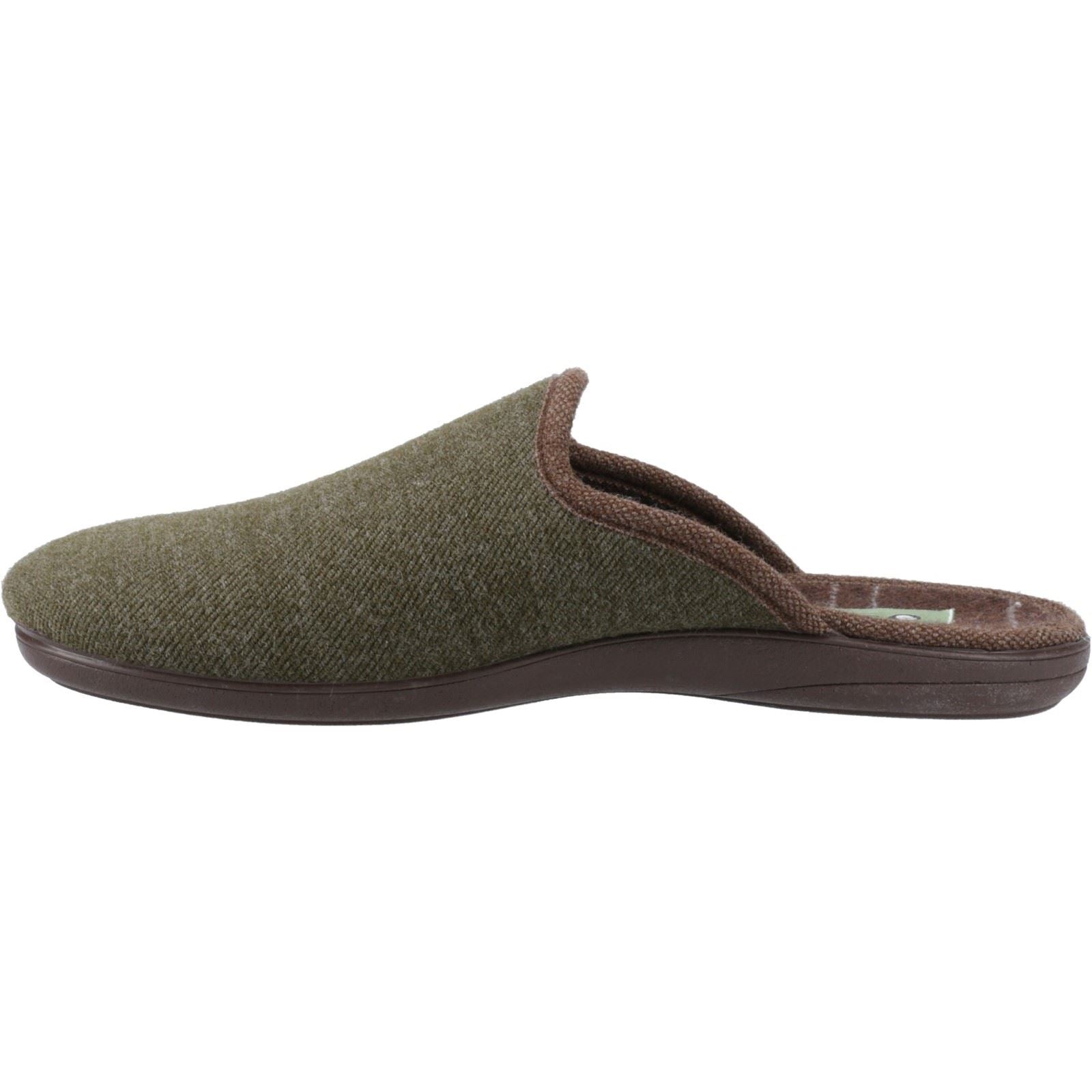 Cotswold Spelsbury Chaussons Homme Kaki En Textile