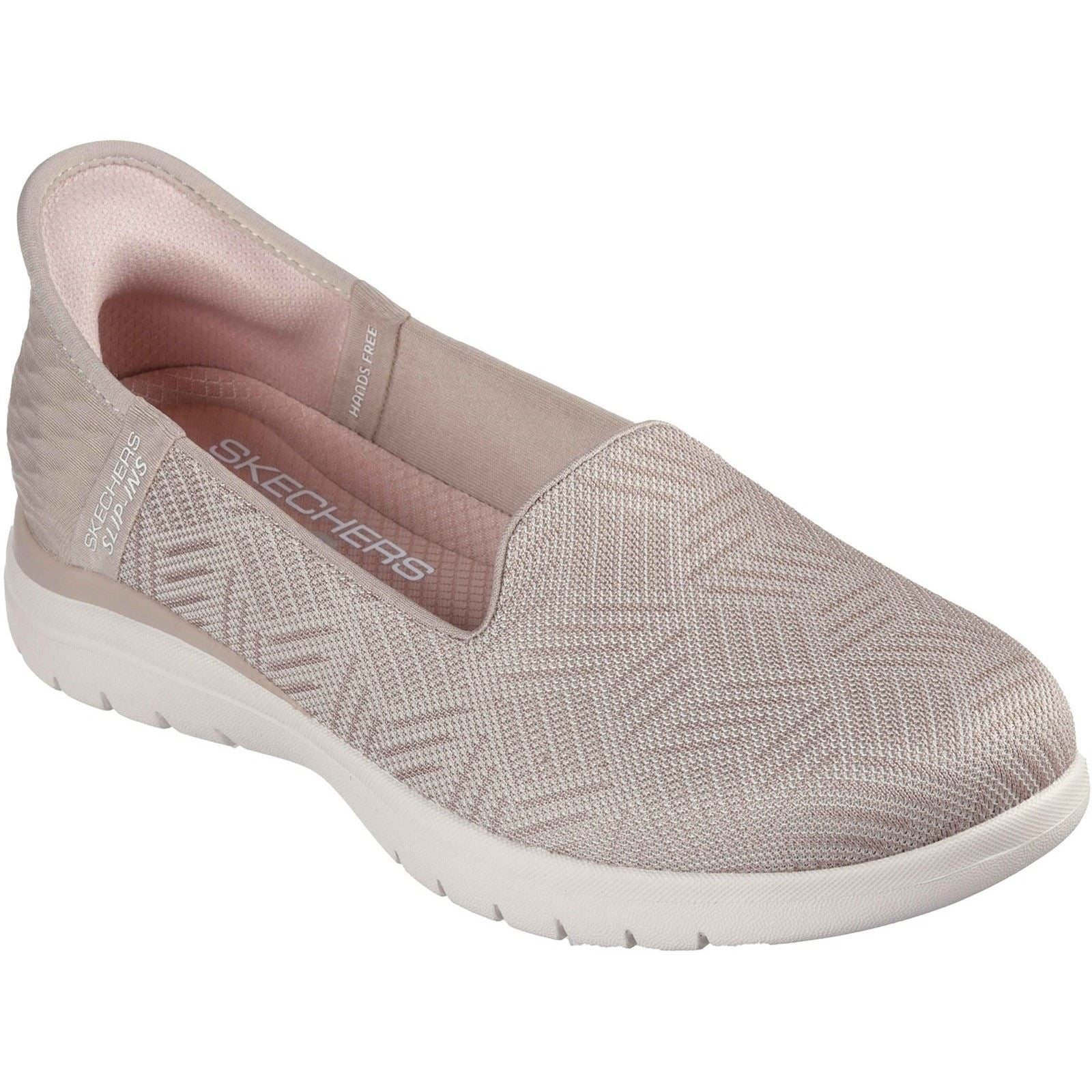 Skechers On-the-GO Flex Clover Baskets Taupe Pour Femmes En Textile