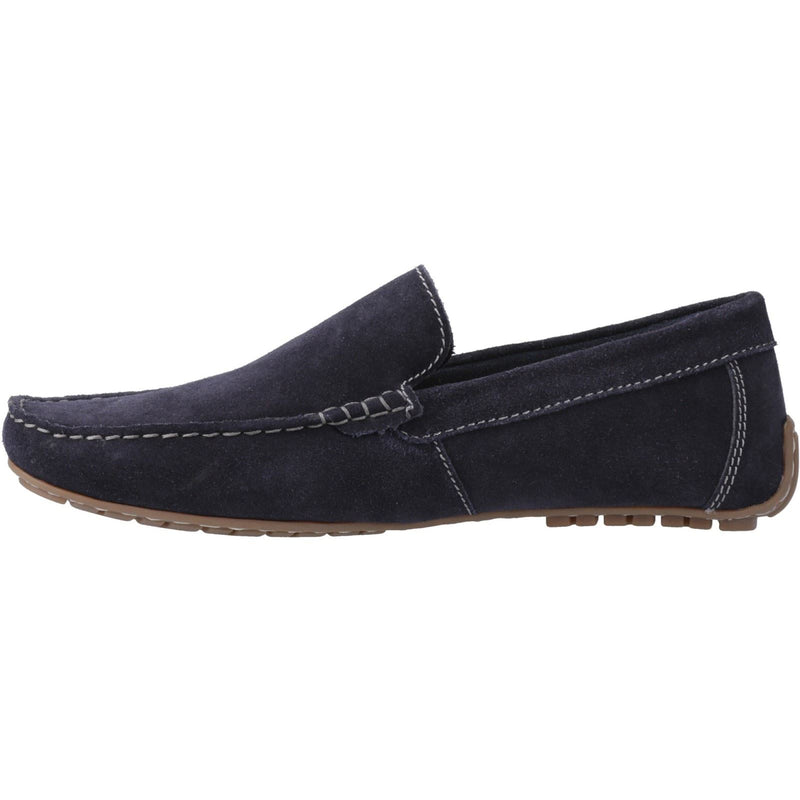 Hush Puppies Ralph Suede Chaussures Bateau En Cuir Pour Homme Couleur Marine