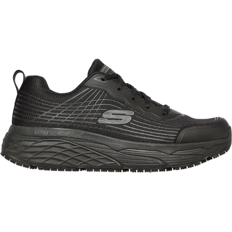 Skechers Workwear Skechers Work Relaxed Fit Baskets De Sécurité Noires Pour Hommes En Textile