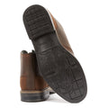 Barbour Bottes Pour Hommes Roux Couleur Moka