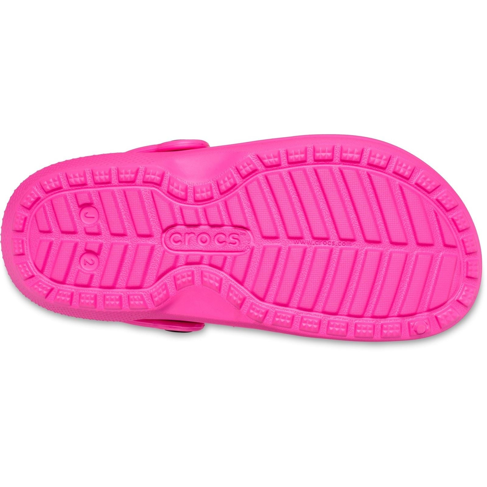 Crocs Classic Lined Sabots En Plastique Thermoplastique Unisexe Pour Enfants De Couleur Rose