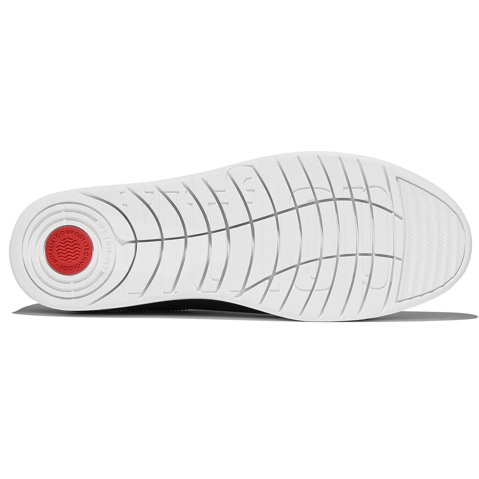 Fitflop Rally Baskets Noires En Cuir Pour Femmes