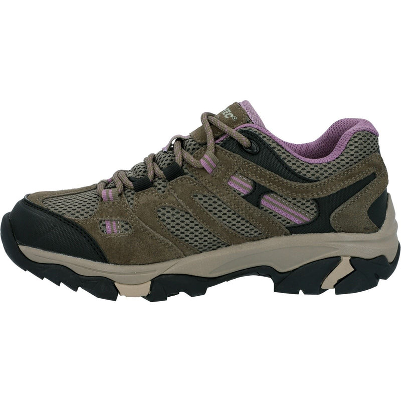Hi-Tec Apex Lite Low Bottes De Randonnée Pour Femme En Polyester De Couleur Taupe