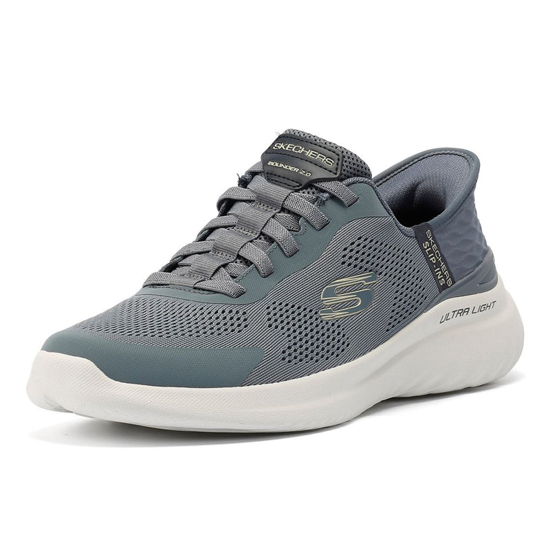 Skechers Bounder 2.0 Emerged Baskets Grises Pour Hommes