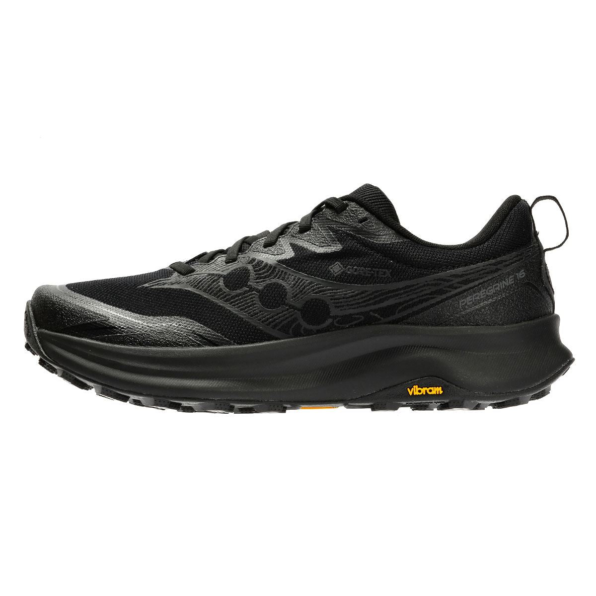 Saucony Peregrine 16 GTX Baskets Noires Pour Hommes