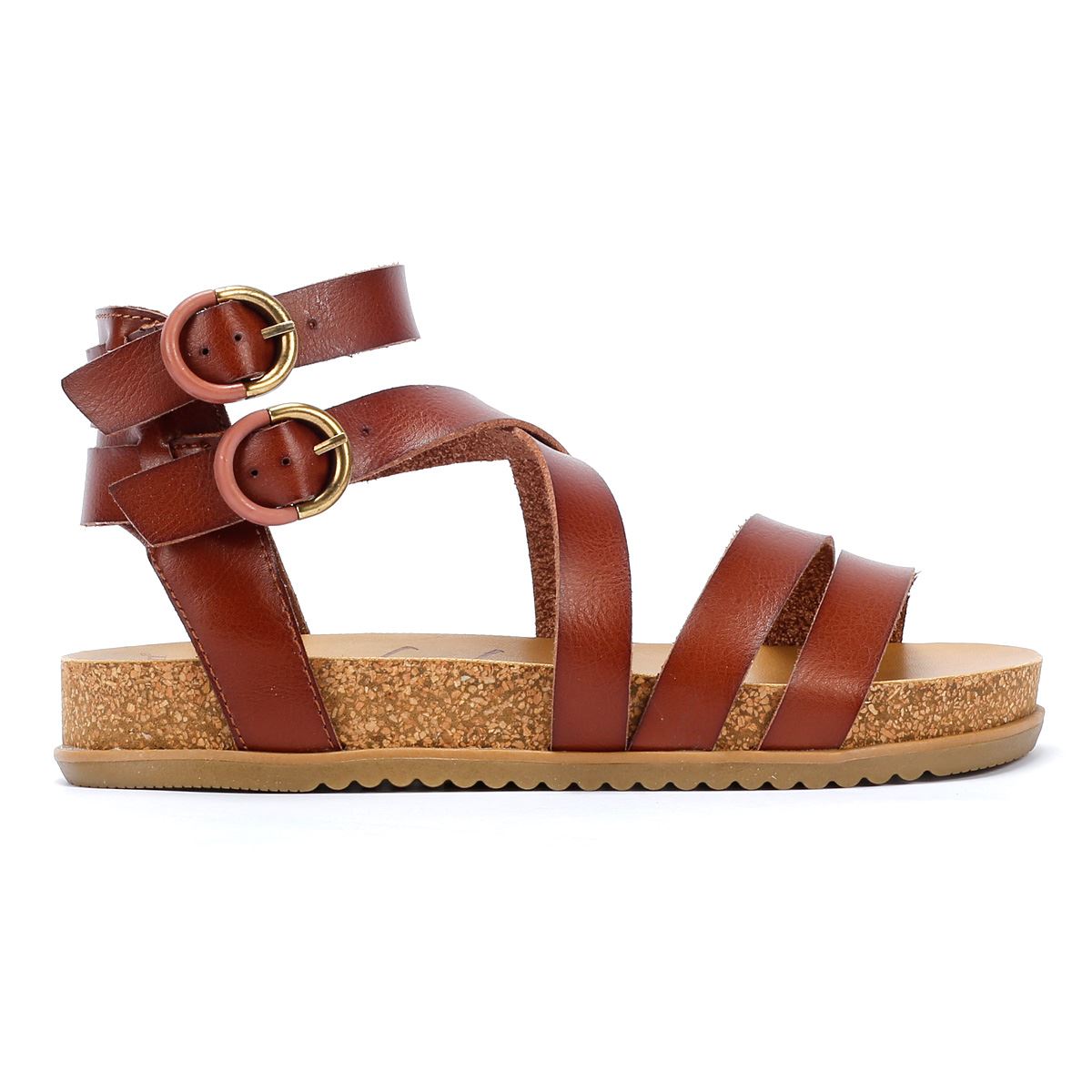 Blowfish Malibu Fandie Dyecut Sandales En Henné Pour Femmes