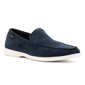 Ben Sherman Amarillo Chaussures Basses Bleues Pour Hommes En Suède